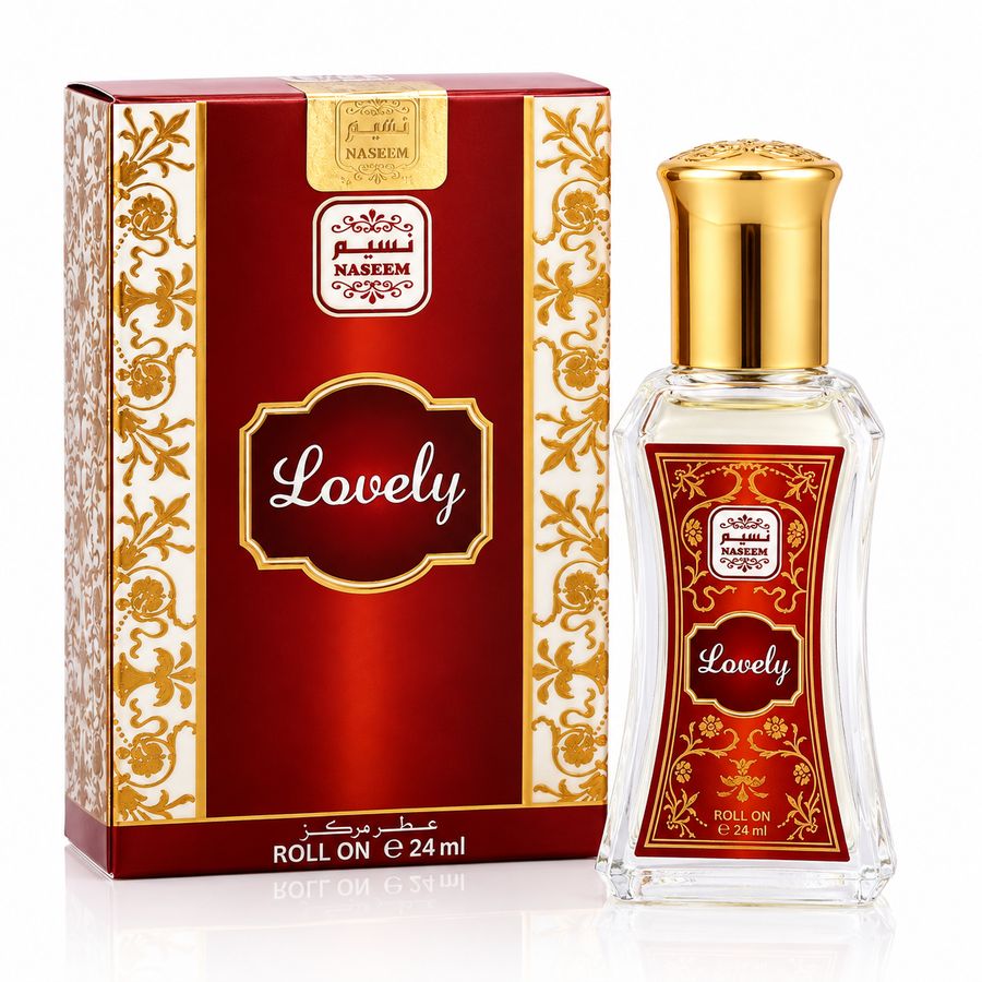Naseem Lovely Oil Perfume 24ml by Naseem, 24ml bottle