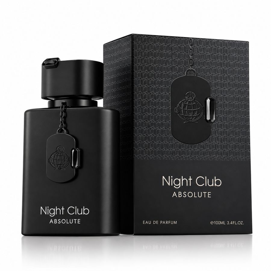 Night Club Absolute by Fragrance World, 100ml bottle