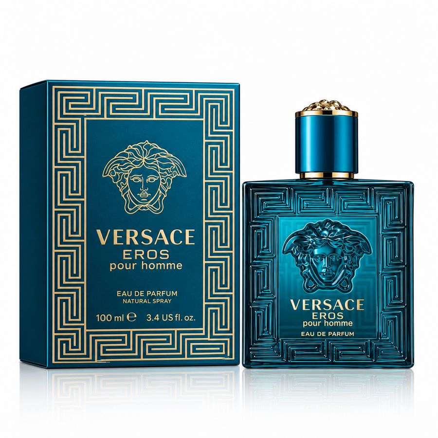 Versace Eros by Versace, 100ml bottle